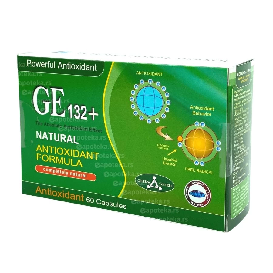 GE 132+ Natural Germanium 60 Kapula