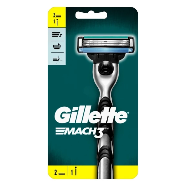 Gillette® Aparat MACH3 sa 2 Brijača