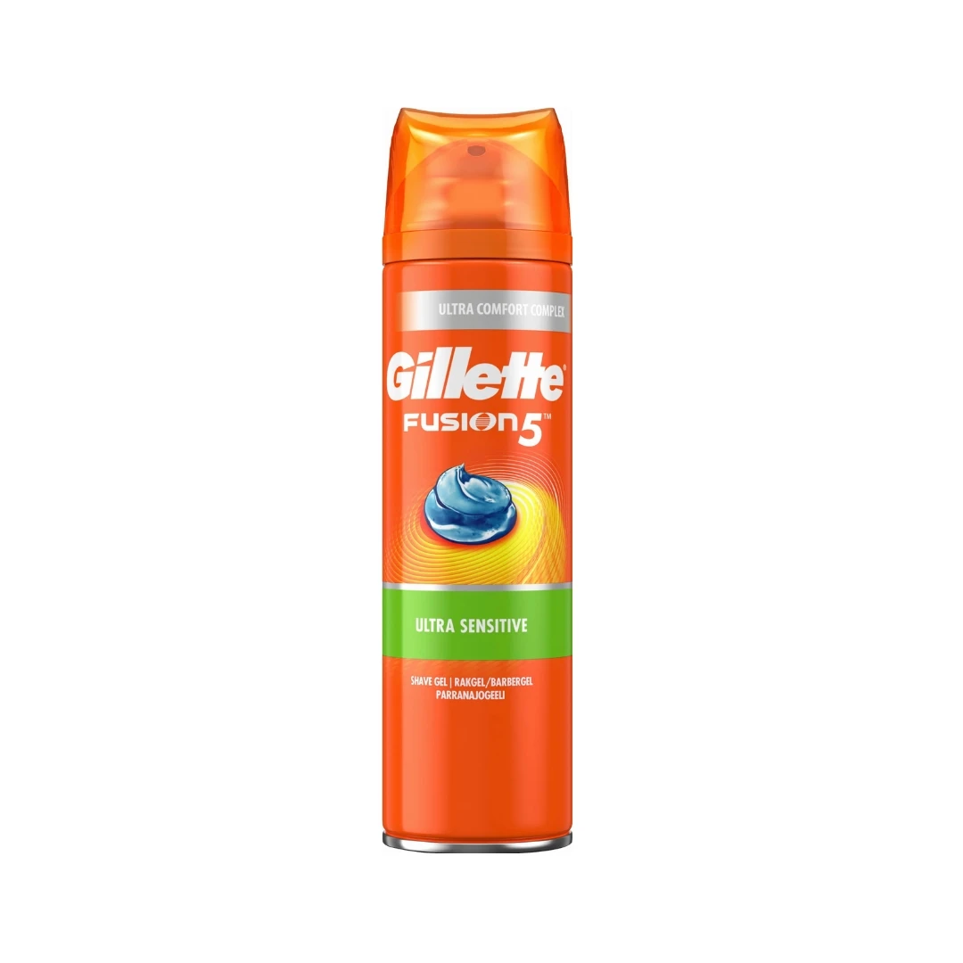 Gillette® FUSION5 Sensitive Gel za Brijanje 200 mL