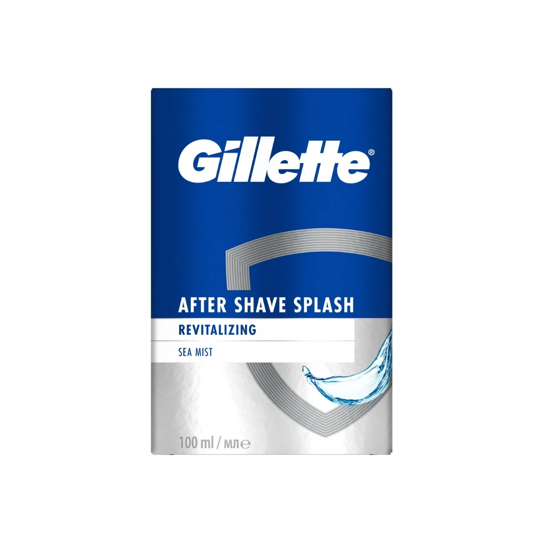 Gillette® After Shave Splash REVITALIZING Losion Posle Brijanja SEA MIST 100 mL
