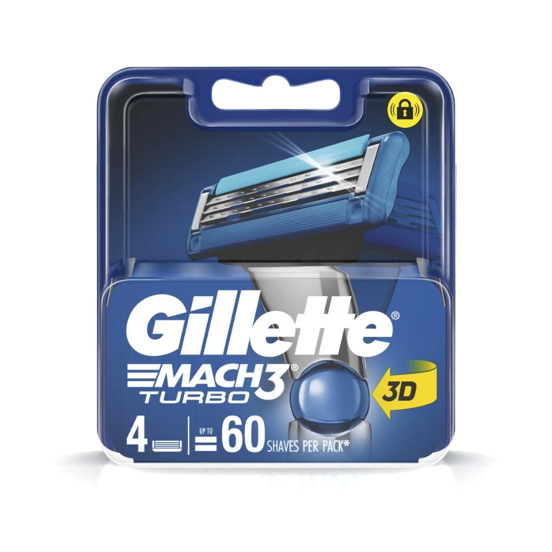 Gillette® MACH3 Turbo Dopuna 4 Brijača