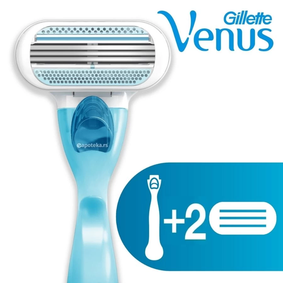 Gillette® Venus Aparat Smooth sa 2 Brijača