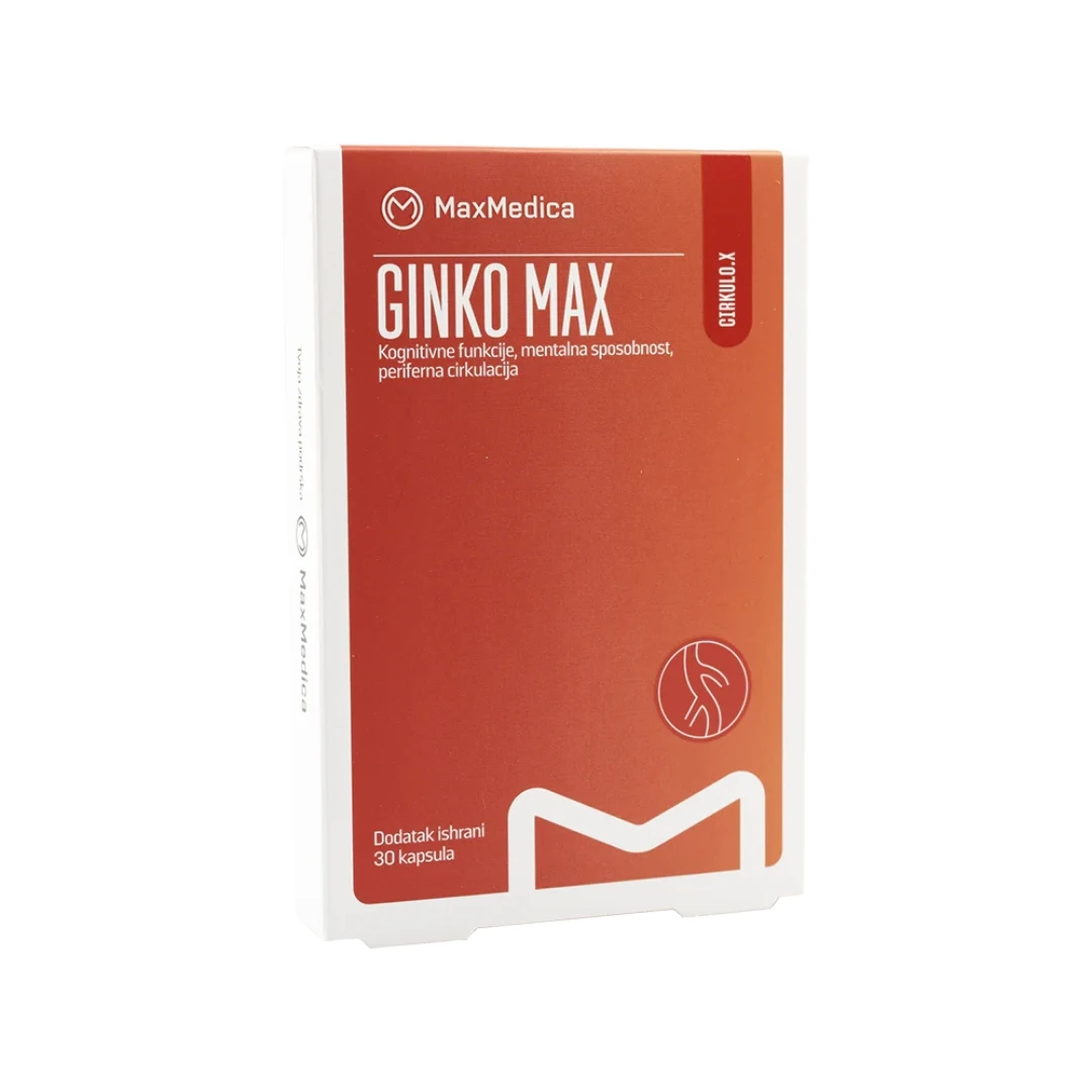 MaxMedica Ginko MAX 30 Kapsula