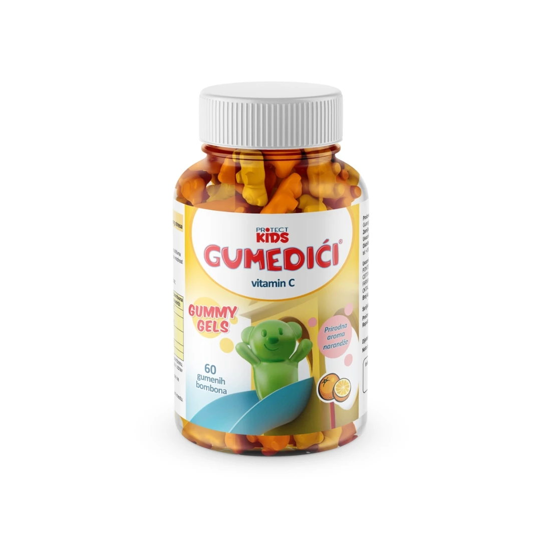 PROTECT KIDS Gumedići Vitamin C 60 Gumenih Bombona 