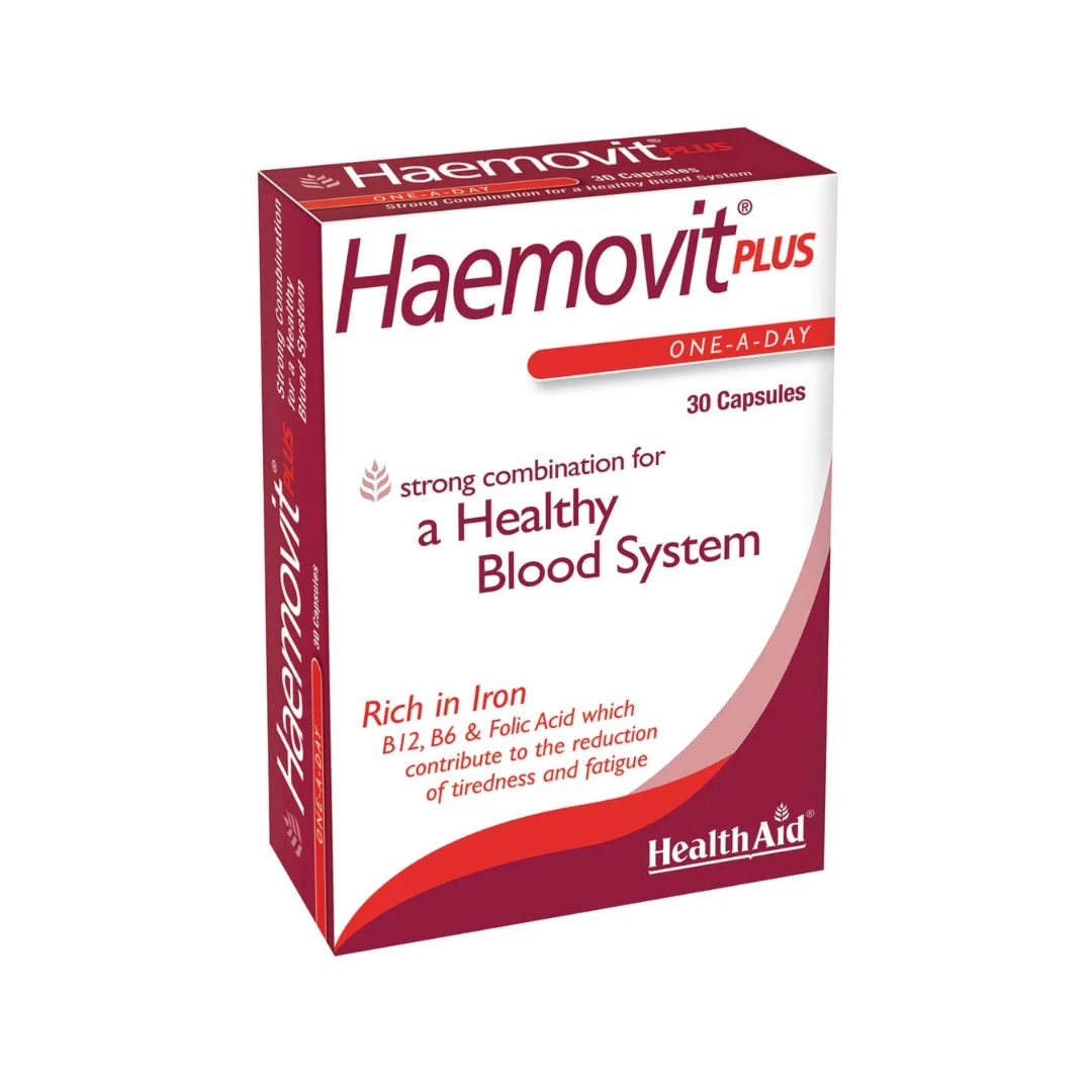 HealthAid Haemovit® PLUS 30 Kapsula; Nedostatak Gvožđa i Anemija