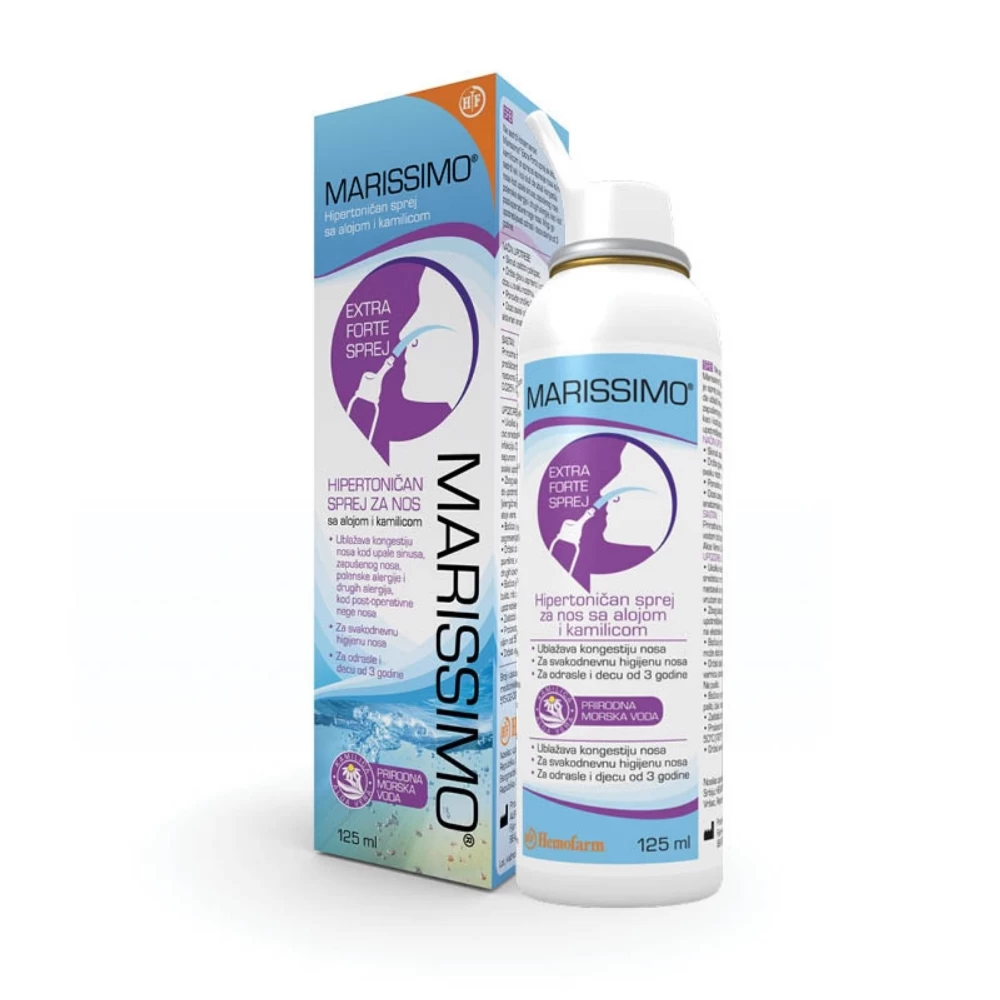HEMOFARM Marissimo Extra Forte Sprej za Nos 125 mL