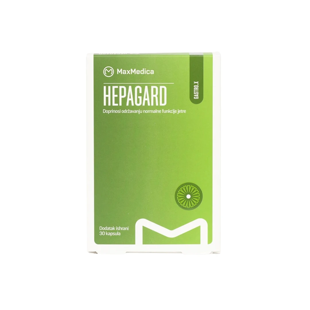 MaxMedica Hepagard 30 Kapsula Silimarina za Detoksikaciju