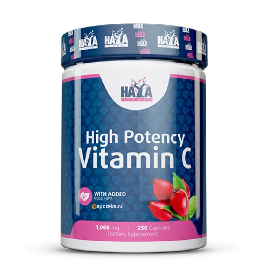 HAYA High Potency Vitamin C 1000 mg 250 Kapsula