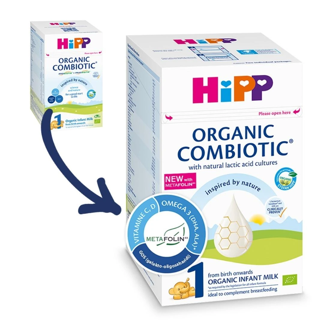 HIPP Mleko za bebe ORGANIC COMBIOTIC® 1 sa METAFOLINOM 800g