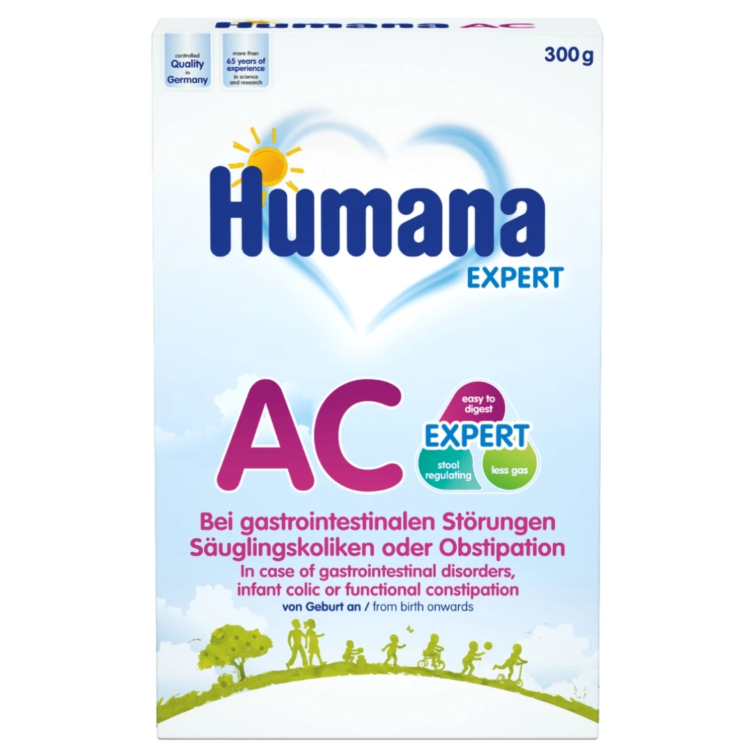Humana AC EXPERT Mleko AntiColic 300 g Adaptirano Mleko Protiv Grčeva u Stomaku