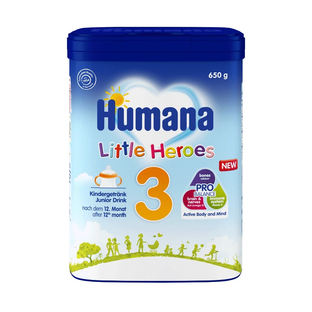 Humana 3 Mleko za Bebe 650 g Adaptirana Formula
