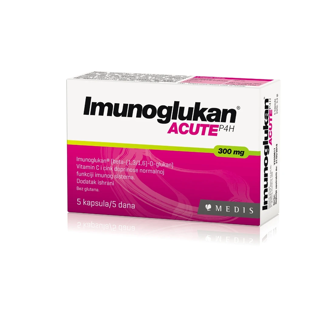 Imunoglukan® ACUTE P4H 300 mg 5 Kapsula