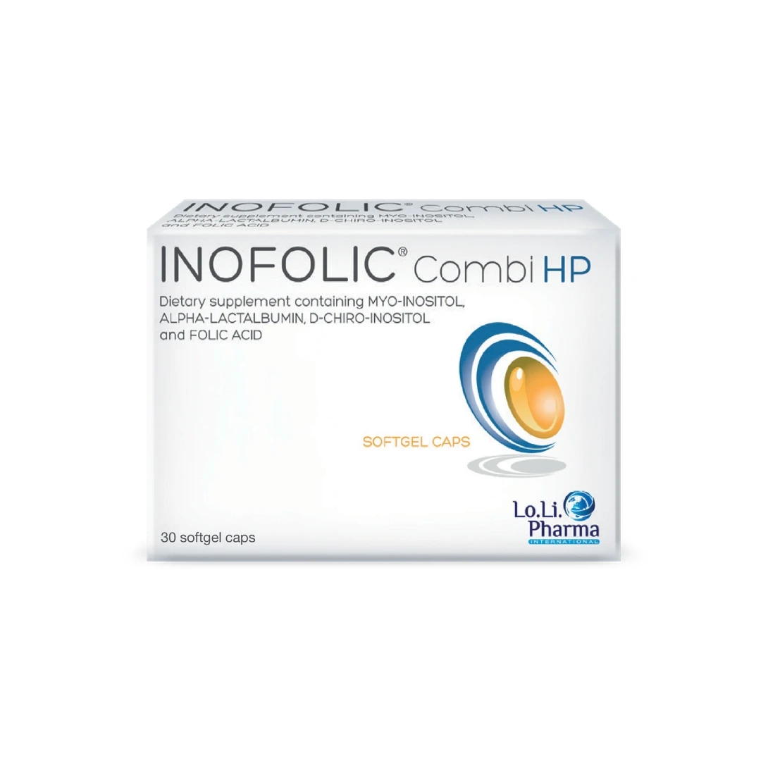 INOFOLIC® Combi HP 30 Kapsula Mioinositol, Alphalactalbumin i Folna