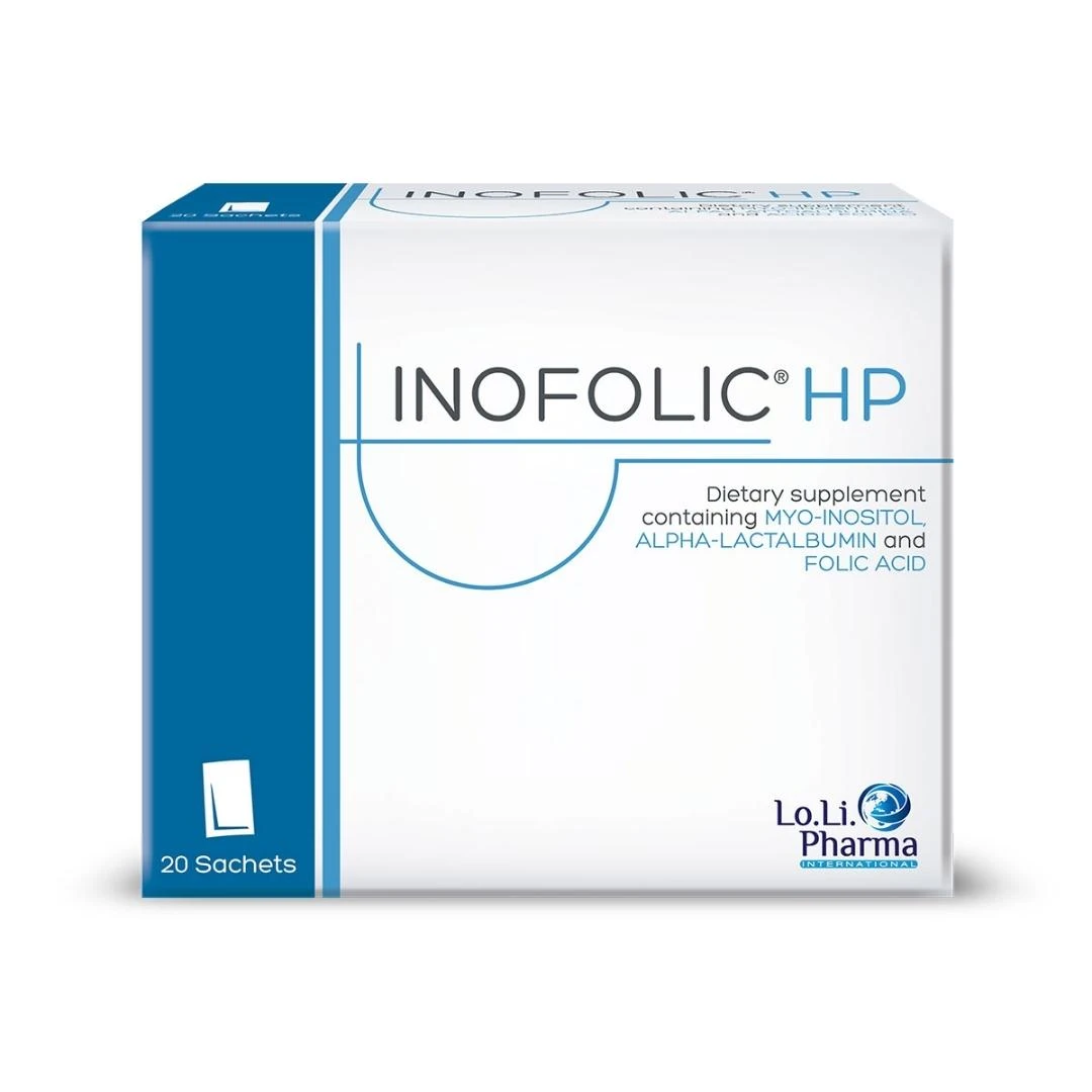INOFOLIC® HP 20 Kesica Myo-inositol, Alpha-lactalbumin i Folna Kiselina