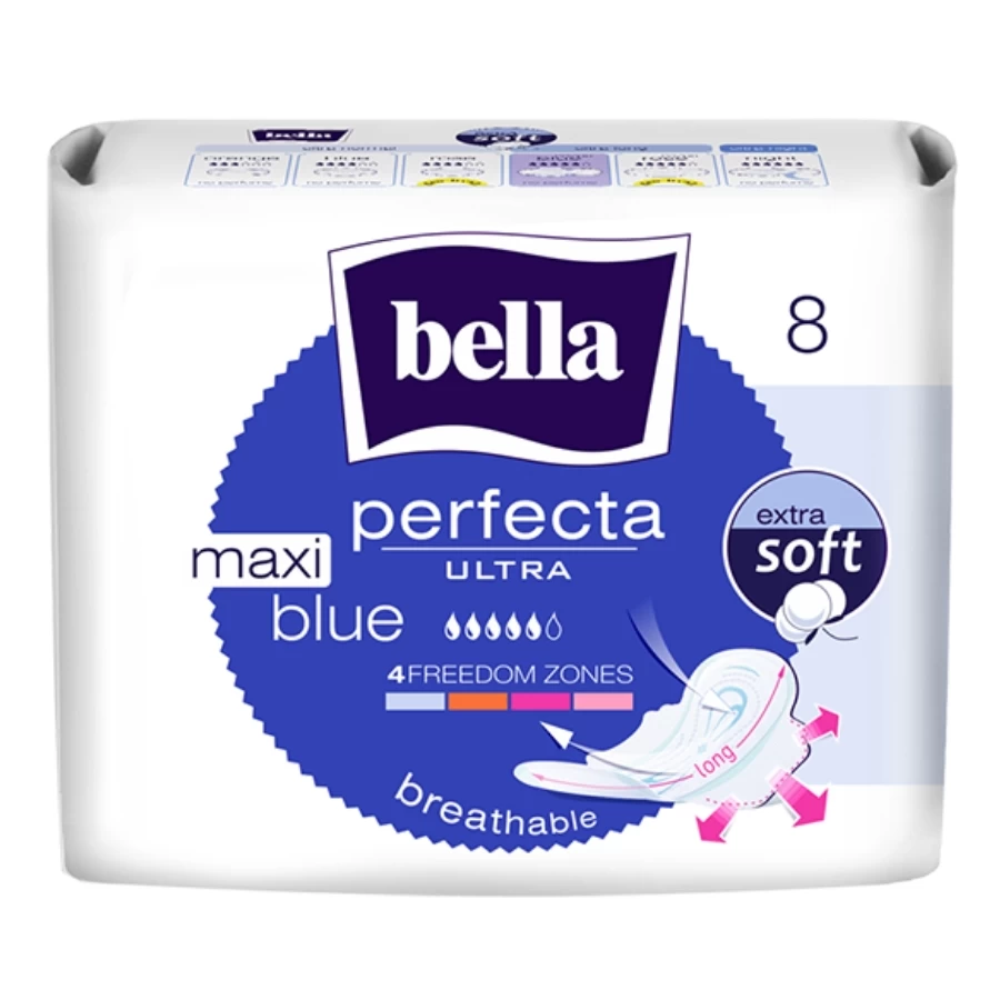 Bella Perfecta Maxi Blue Higijenski Ulošci 16 Uložaka