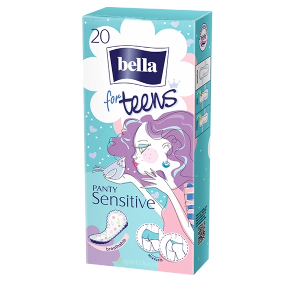 Bella Teens Panty Sensitive Dnevni Ulošci 20 Uložaka