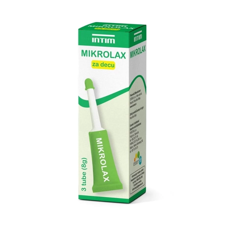 INTIM Mikrolax za Decu 3 tube 5 g