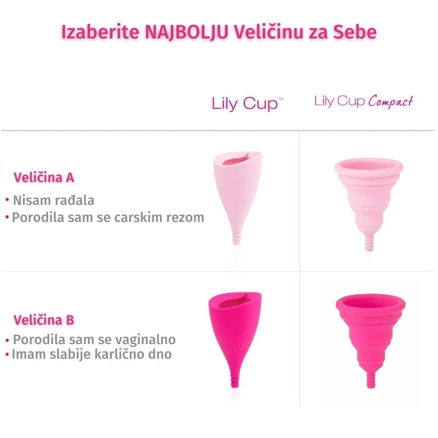 INTIMINA ™ Lily Cup B Menstrualma Čašica