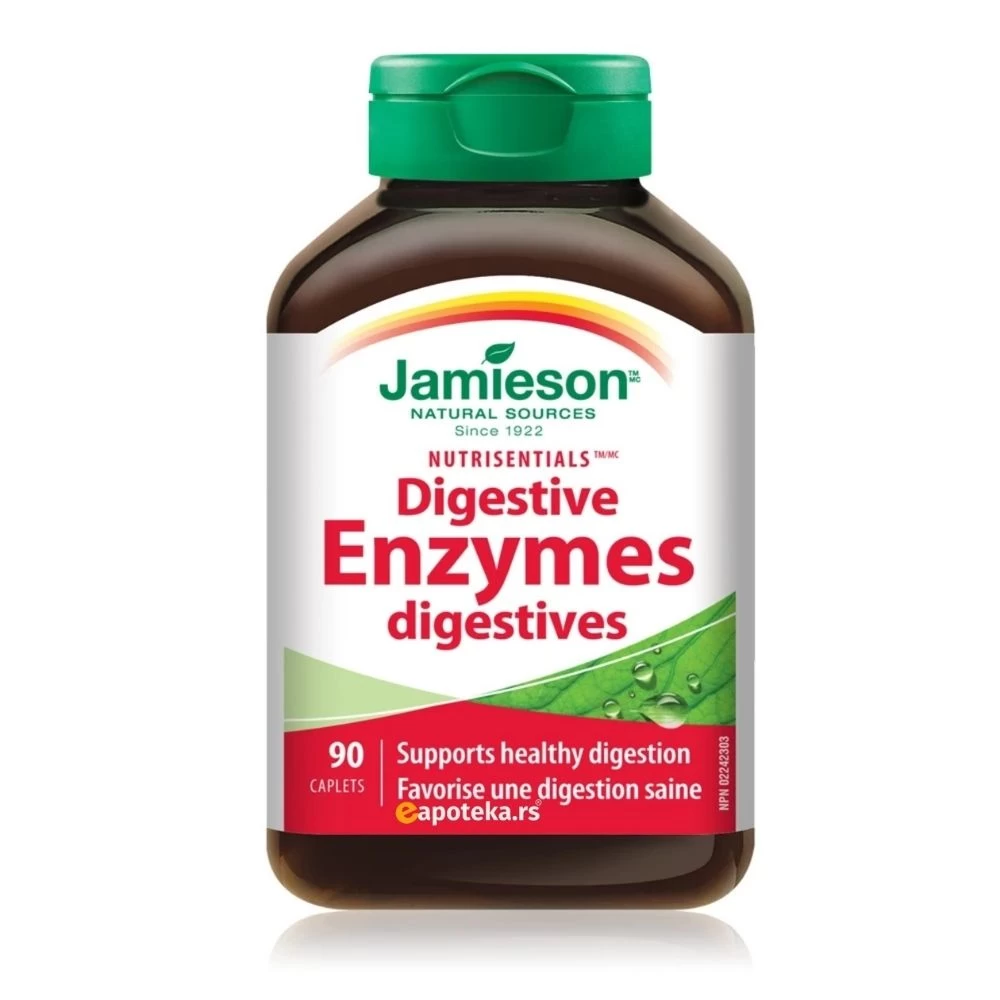 Jamieson™ Digestivni Enzimi za Varenje Hrane 90 Kapsula