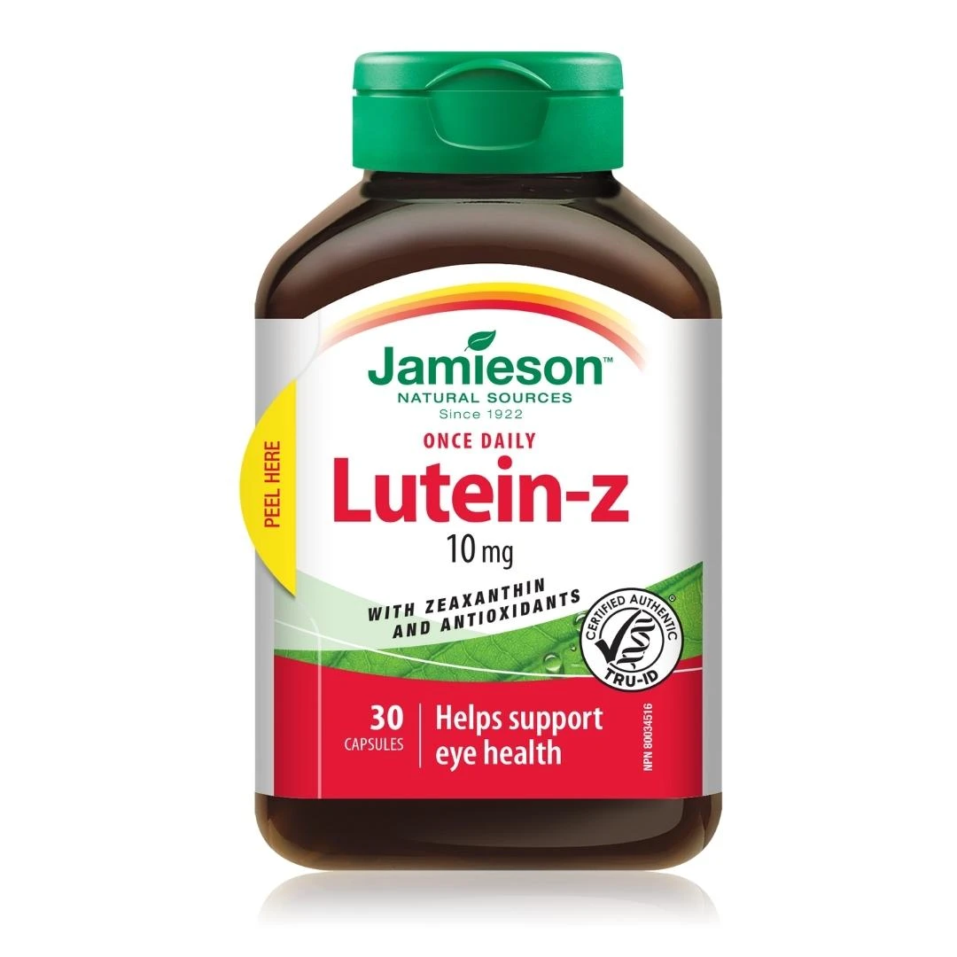 Jamieson™ Lutein 10 mg 30 Kapsula za Bolji Vid