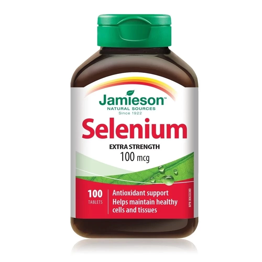 Jamieson™ Selenium 100 mcg 100 Tableta
