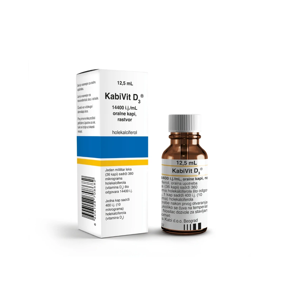 KabiVit D3 Vitamin u Kapima 12,5 mL