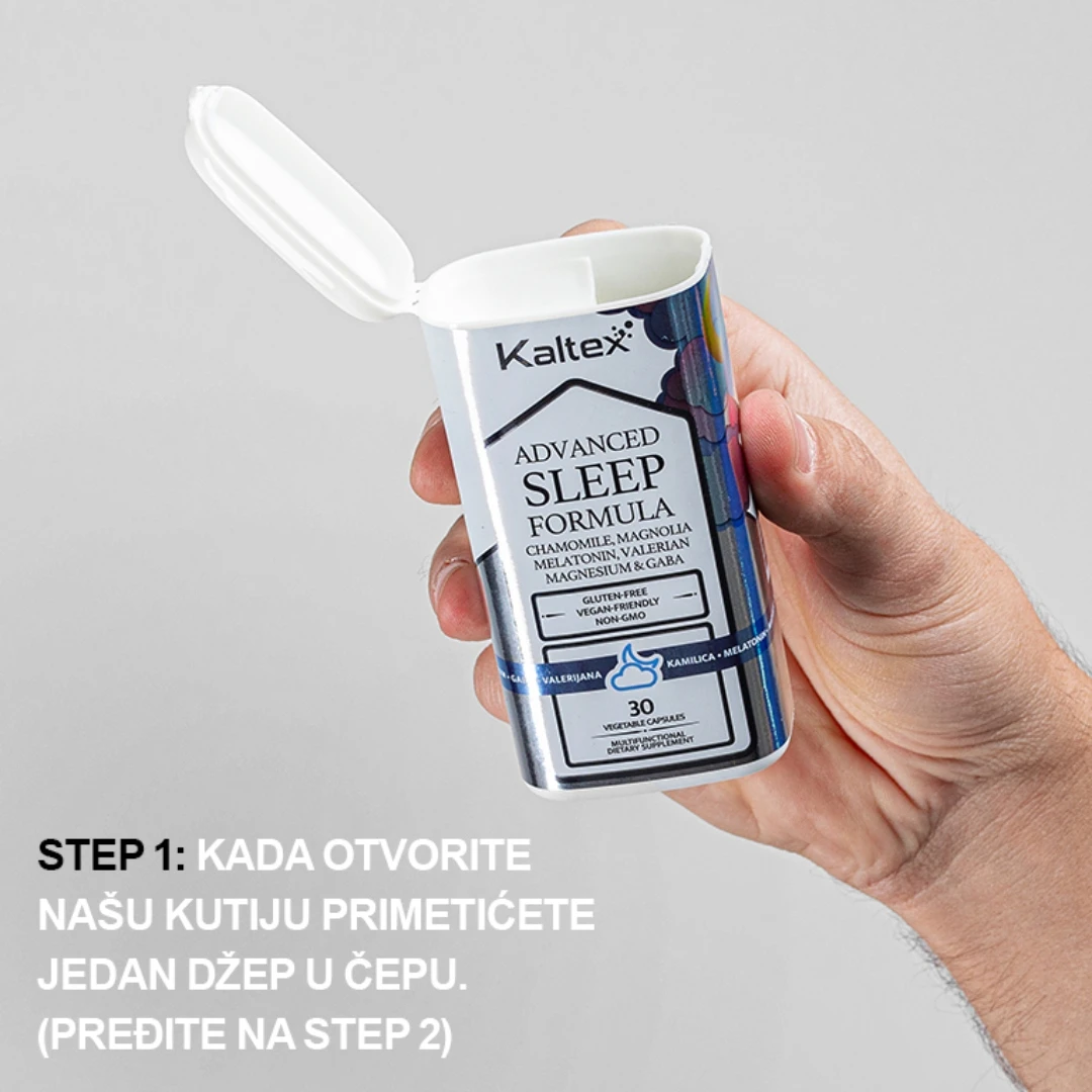 Kaltex Advanced SLEEP Formula 30 Kapsula za Relaksaciju i Kvalitetan San