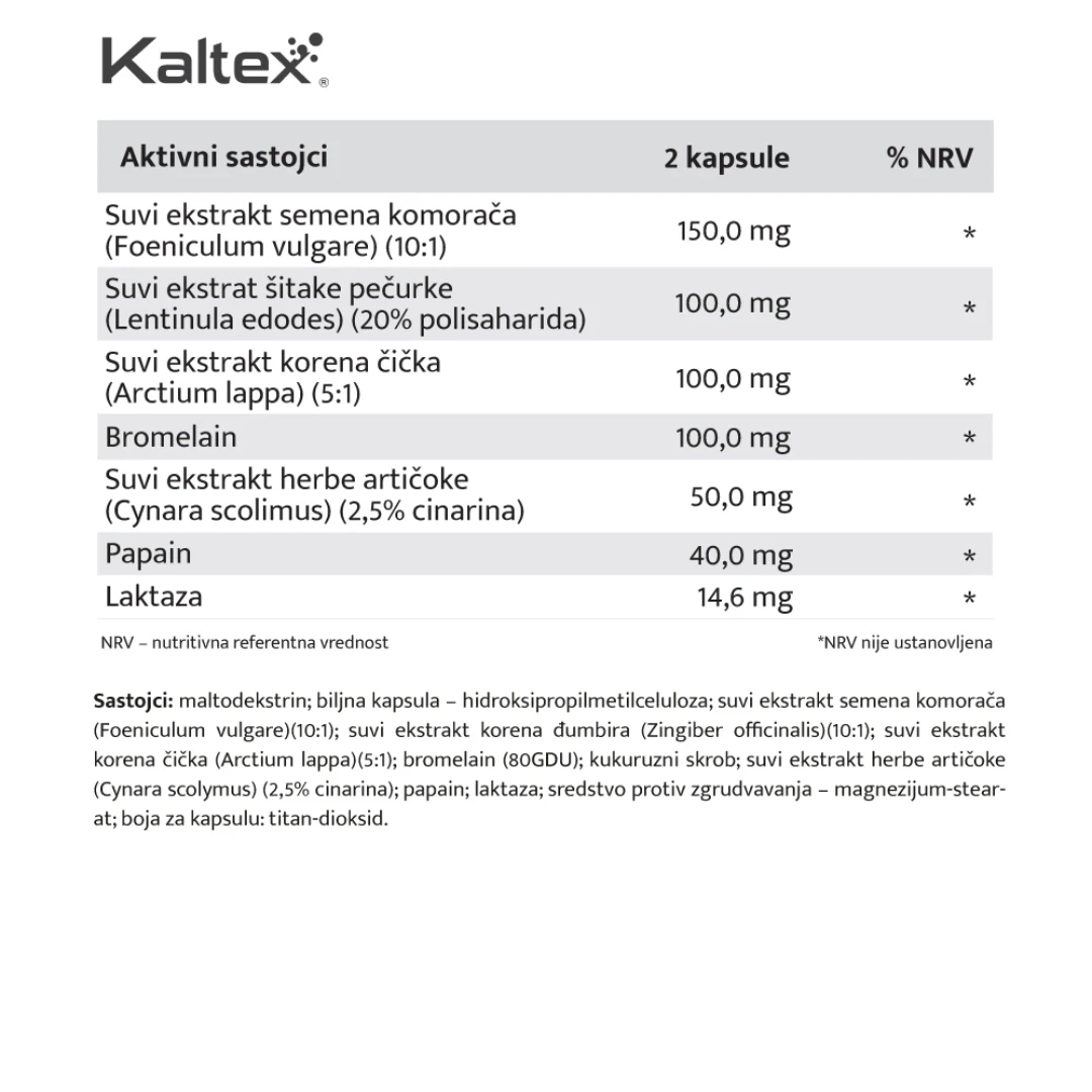 Kaltex DIGEST SUPPORT 30 Kapsula