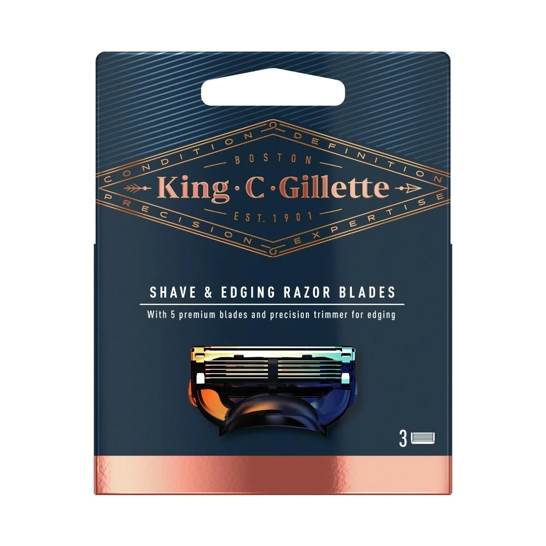 King C Gillette Dopuna za Brijač 3 Komada