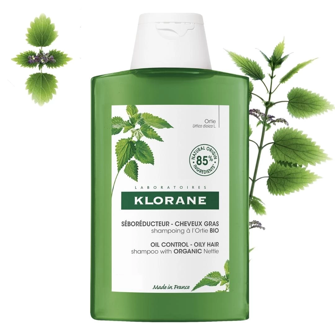 KLORANE Scalp Balance Šampon sa Organskom Koprivom za Masnu Kosu 400 mL