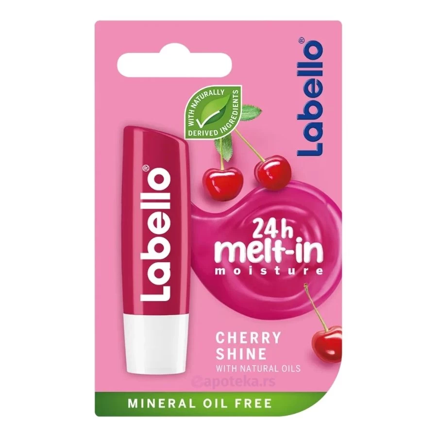 NIVEA Labello® Višnja Cherry Shine 5.5 mL Stik za Hidrataciju Usana