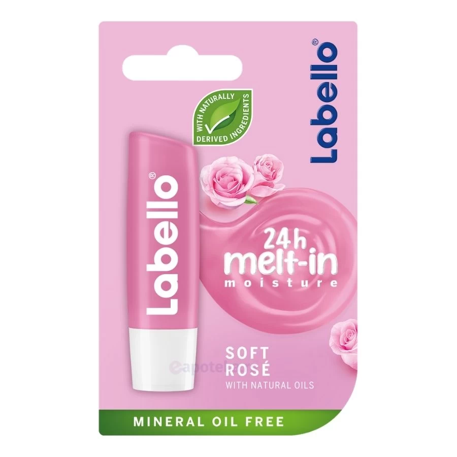 NIVEA Labello® Soft Rosé 5.5 mL Stik za Usne