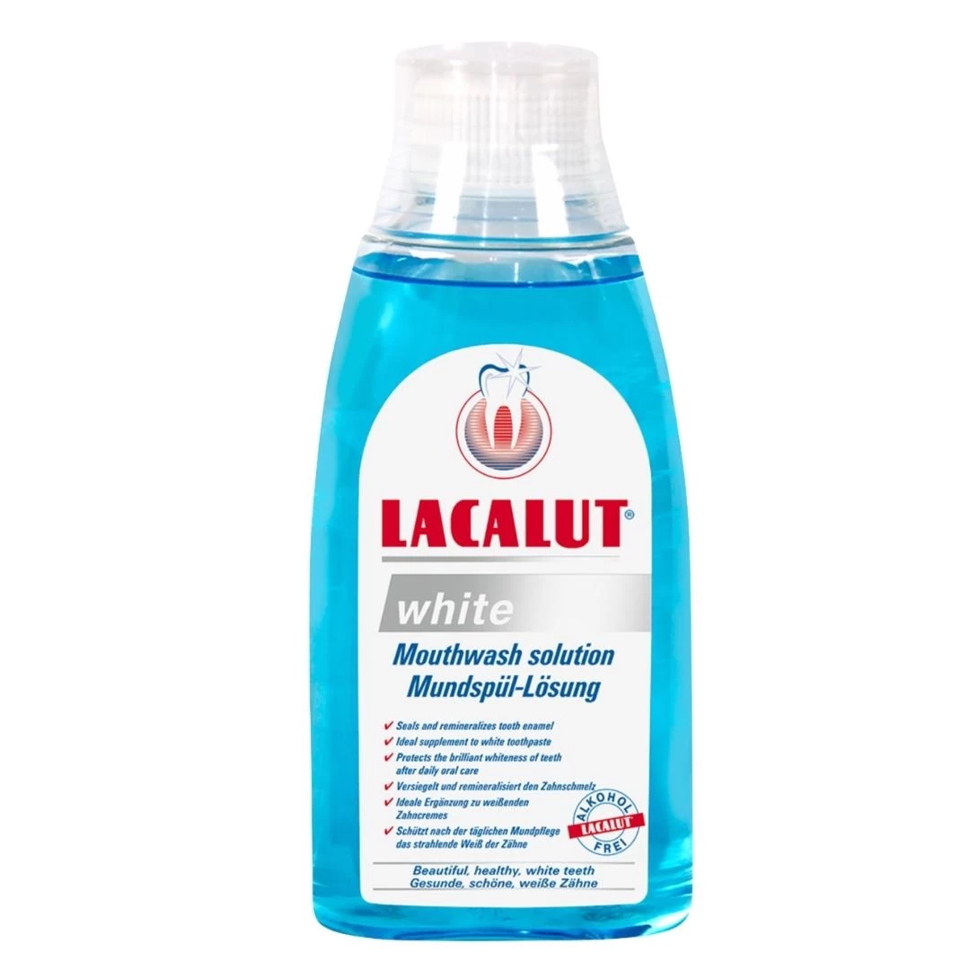 LACALUT® Tečnost za Ispiranje Usta WHITE 300 mL