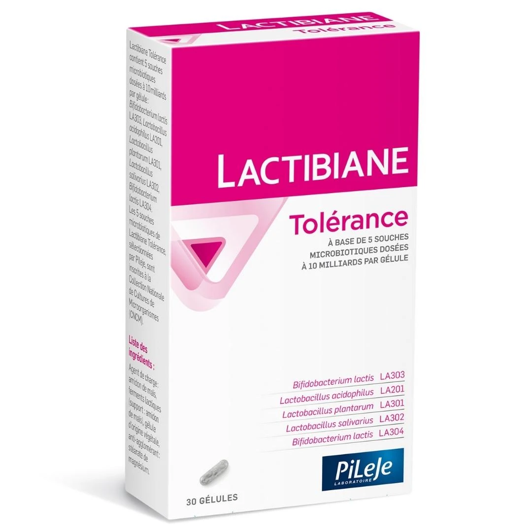 LACTIBIANE Tolérance Probiotik 30 Kapsula