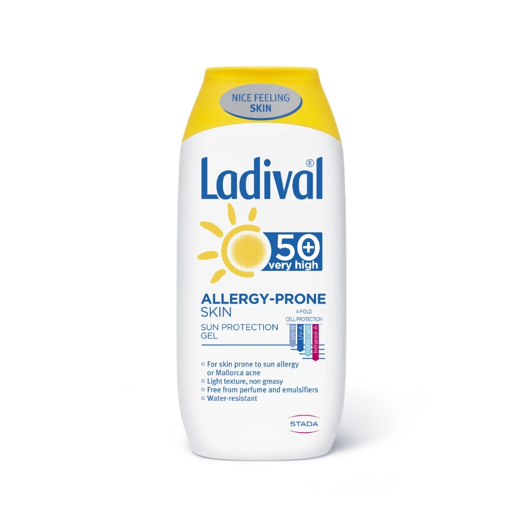 Ladival® Gel za Kožu Sklonu Alergiji na Sunce SPF50+ 200 mL