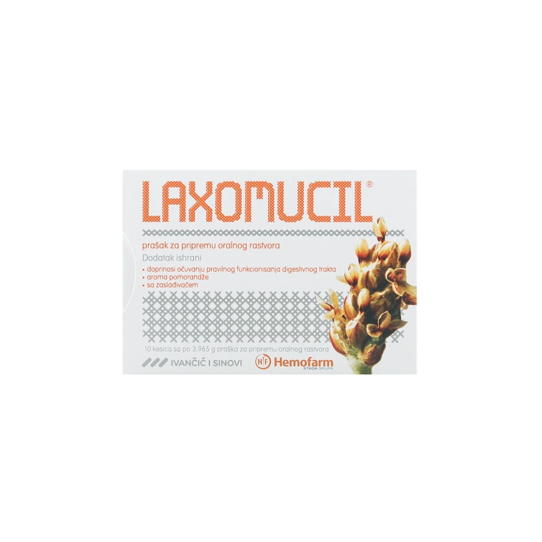 HEMOFARM Laxomucil® Prašak 10 Kesica