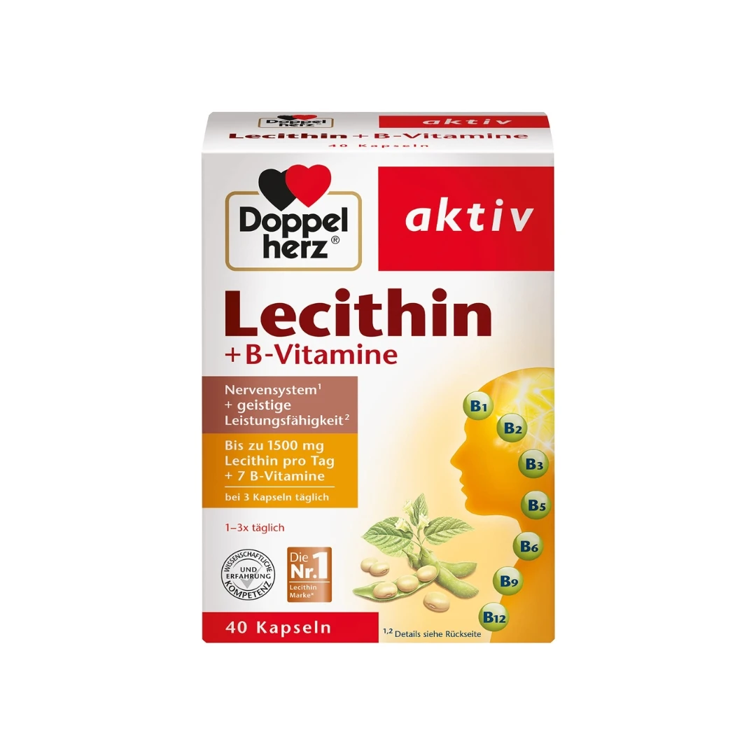 Doppelherz® Aktiv Lecitin+B Vitamini 40 Kapsula