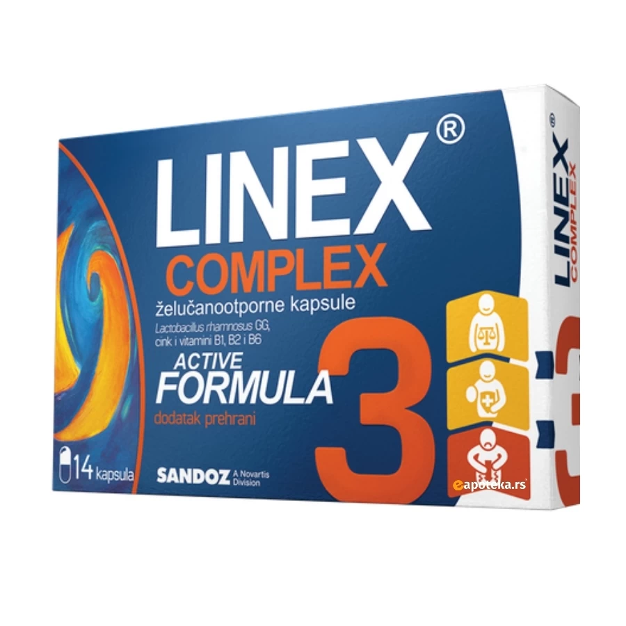 LINEX Complex 14 Kapsula Probiotik