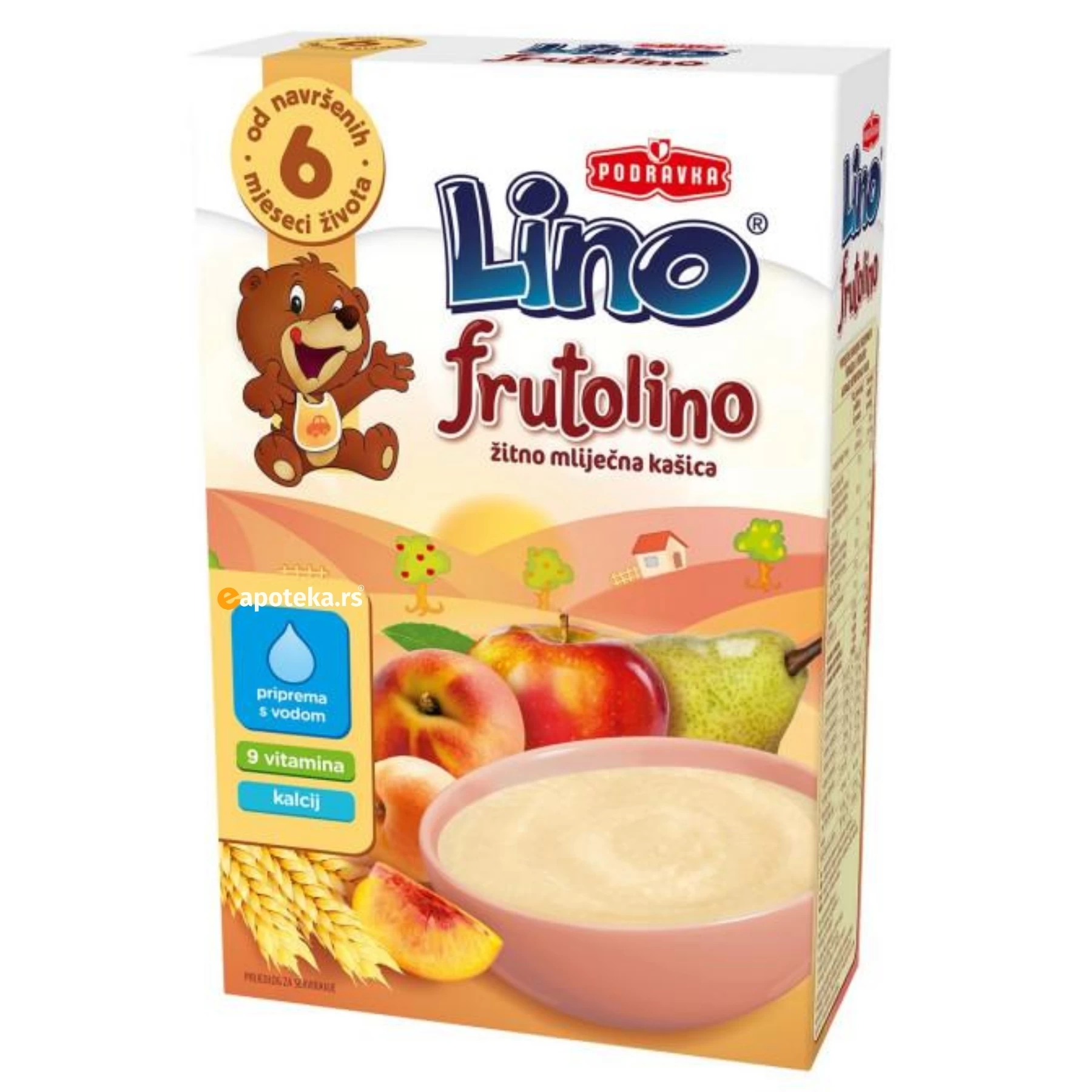 Lino® Mlečna Kaša Frutolino 200g