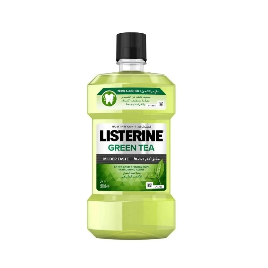 LISTERINE® Green Tea Tečnost za Ispiranje Usta 500 mL
