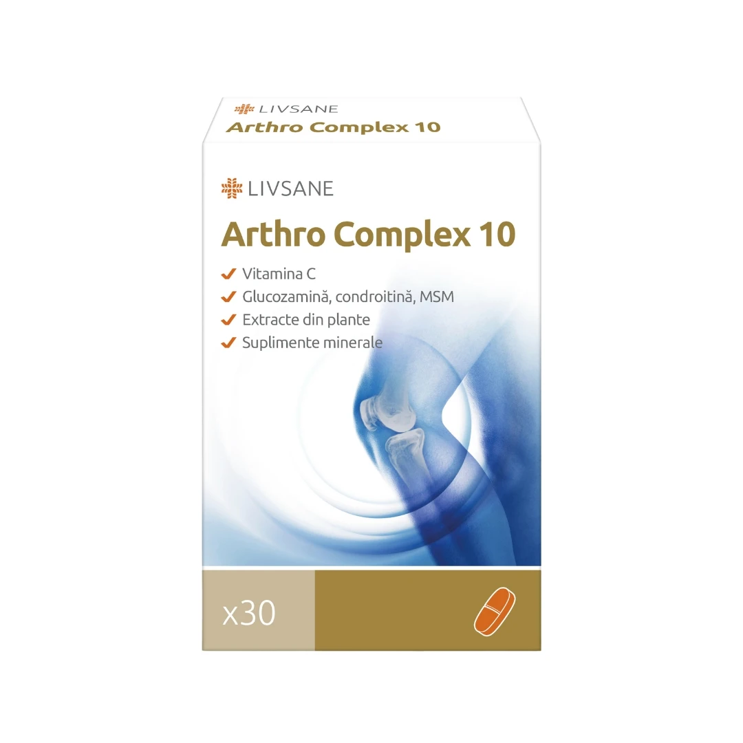 LIVSANE Arthro Complex 30 Tableta za Koštano-Zglobni Sistem