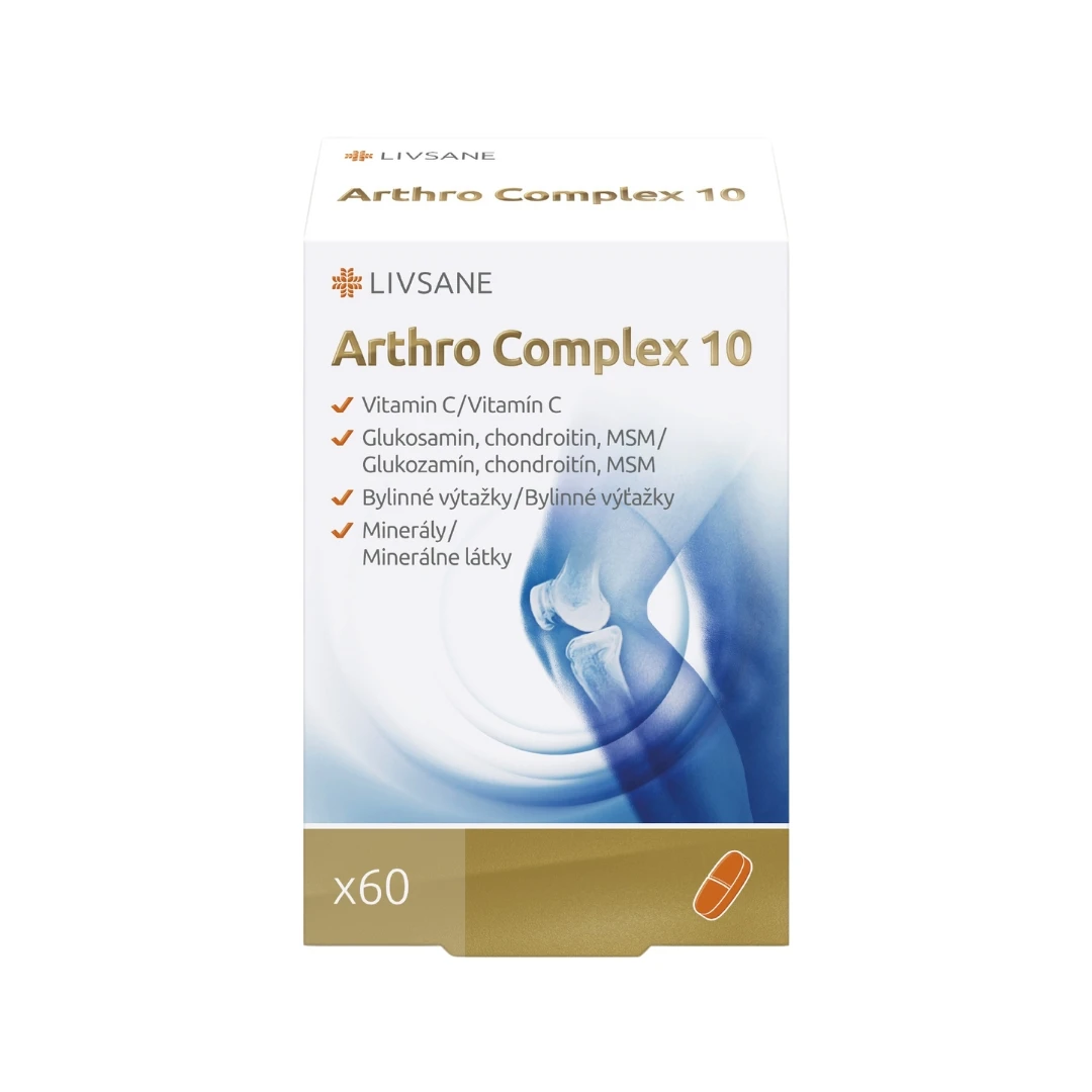 LIVSANE Arthro Complex 60 Tableta za Koštano-Zglobni Sistem