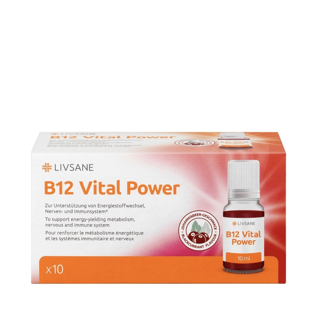 LIVSANE Vitamin B12 Direkt Vital Power 10 Ampula