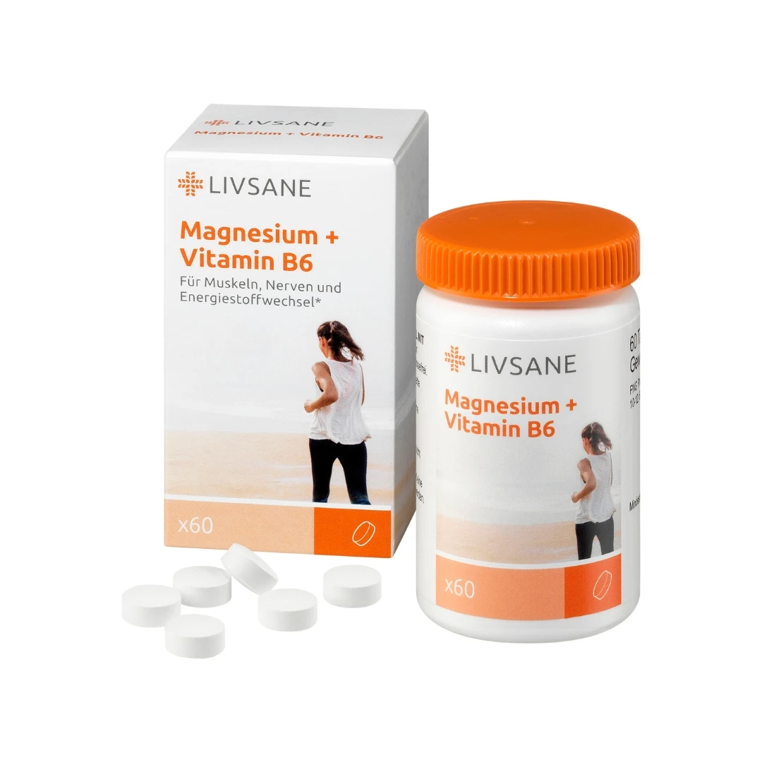 LIVSANE Magnezijum+Vitamin B6 60 Tableta, | eApoteka