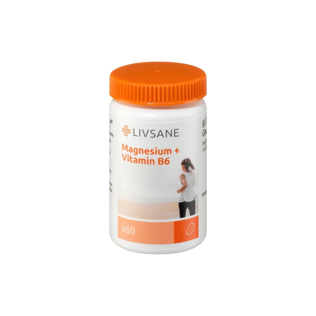 LIVSANE Magnezijum+Vitamin B6 60 Tableta, | eApoteka