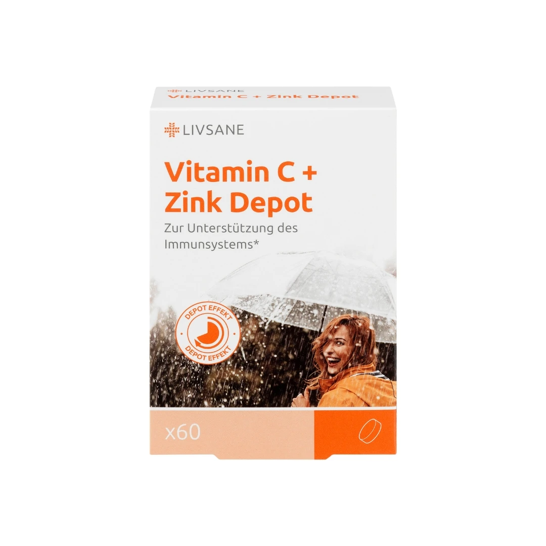 LIVSANE Vitamin C+ Zink Depot 60 Tableta, | eApoteka