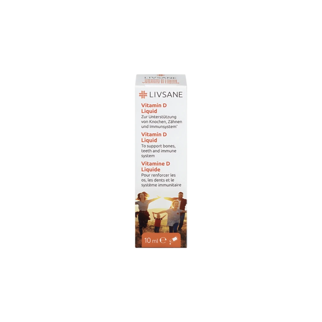 LIVSANE Vitamin D Liquid Kapi 10 mL, | eApoteka