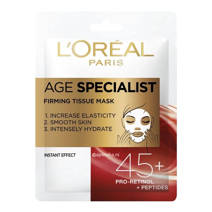 L'Oréal Age Specialist Maska u Maramici 45+