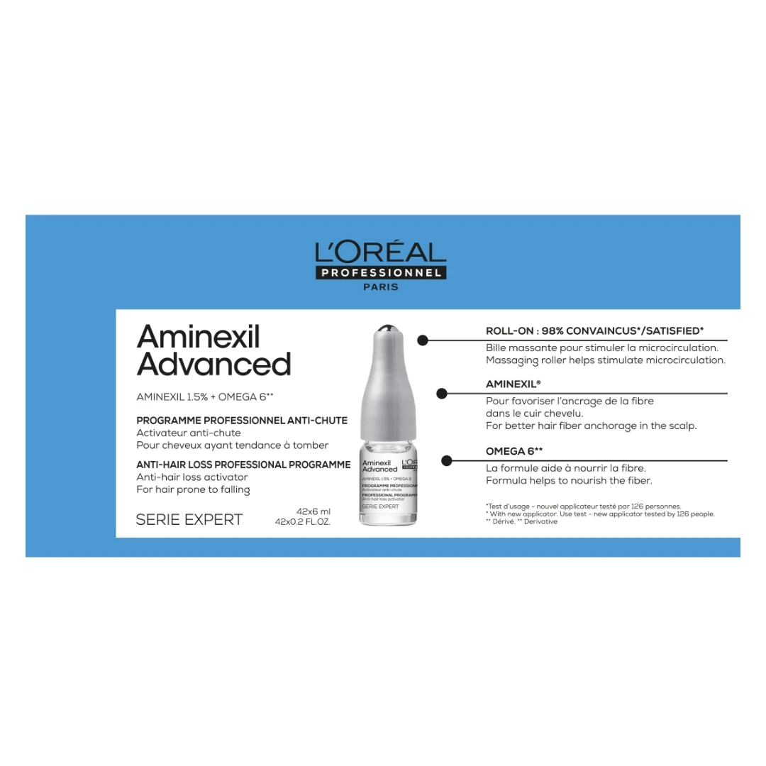 L’Oréal Professionnel Serie Expert Aminexil Advanced Ampula Protiv Opadanja Kose 42x6 mL
