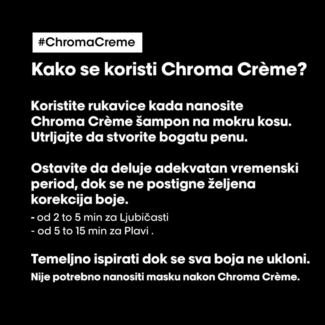 L'Oréal Professionnel Serie Expert Chroma Créme Ljubičasti Šampon 300 mL